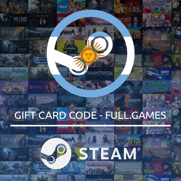 🥇Tarjeta Regalo 300 ARS (Argentina) (Steam)